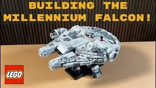 LEGO Millennium Falcon! UNBOXING & SPEED BUILD