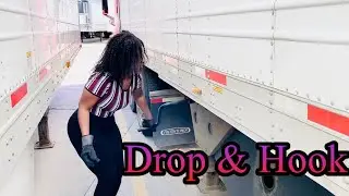 Drop & Hook             #Ladytrucker#femaletrucker#trucker