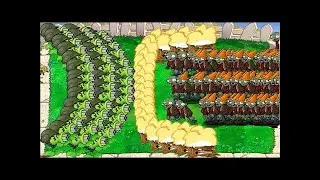 99999 Basic Zombie vs Gatling Pea Epic PvZ Hack|PokePlayer