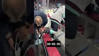 Hockey pit stop! 🔧🛞 #seattlekraken #nhl #kraken