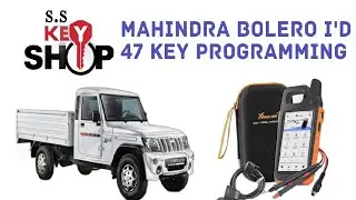 Mahindra bolero I'd 47 key programming via key tool max Pro.....