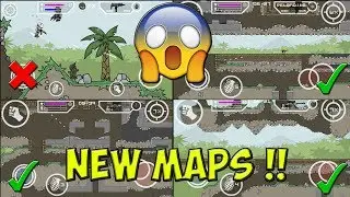 Mini Militia NEW MAPS OMG !! Mini Militia Mega Map Mod Gameplay !! | Doodle Army 2 Mini Militia #88