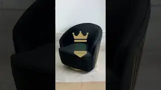Gold Stainless Steel Swivel Living Room Chair Accent Chair Tub Chair Arm Chair Visionnaire