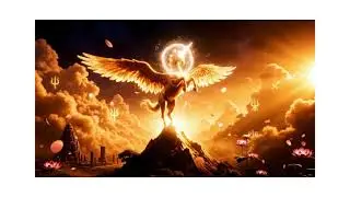 Saffron Ascension: The Flight of the Divine Pegasus || The Flying Horse || The Celestial Gallop