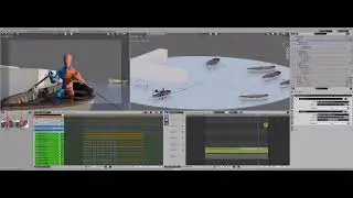 Previsualization using Blender 5.0: Using the Video Sequencer to switch between different cameras
