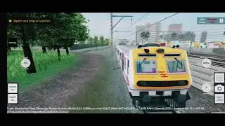 Dombivli JN to Kalyan JN Local train journey in RG train tech demo(Slow local train)