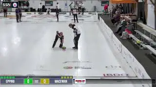 FEATURE  John Epping vs  Sandy MacEwan   Draw 2   Henderson Metal Fall Classic A
