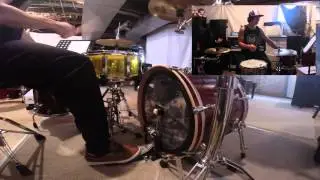 JP Bouvet - Language of Drumming - Straight Groove, One Limb Ostinato (4/4) (1E+ on Hi-Hats)