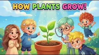 How Do Plants Grow? 🌱 | Fun Learning for Kids