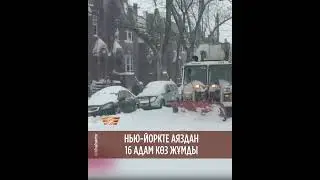 Нью Йоркте қатты аяздан 16 адам көз жұмды