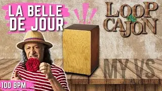 📦 LOOP de CAJON para TOCAR a m&uacute;sica LA BELLE DE JOUR de ALCEU VALEN&Ccedil;A | 100 bpm #loop #cajon