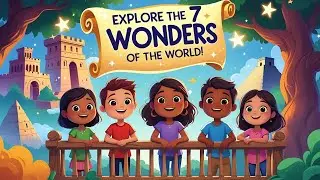 Explore the 7 Wonders of the World 🌍 | Fun Geography Learning Video | Kids Learning Songs