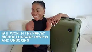 Is it Worth the Price? Unboxing and Review of New Monos Luggage: Carry On and Large