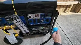 DuroMax 13000HXT Portable Generator Shut-off