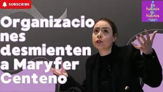 Maryfer Centeno utilizó a organizaciones sin permiso