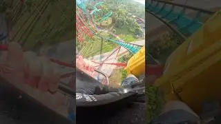 Let's ride the awesome KUMBA  🤩 #shorts #viral #themepark #rollercoaster