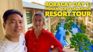 2021 Boracay Trip Day 1 | Henann Crystal Sands Resort Tour | Premiere Room | Sky Pool | Philippines