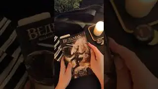 ASMR Witcher Book - Tapping & Scratching | Anis_ASMR #shorts #witcher #ведьмак #асмр