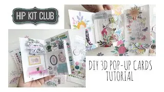 Pop-up cards | Hip Kit Club | Oxana Grigorieva