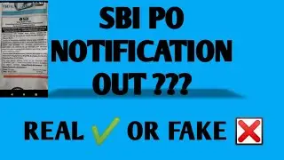 SBI Circle Based Officer | SBI PO Notification 2020