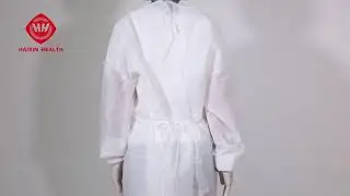PP+PE Enbossed Film Isolation Gown