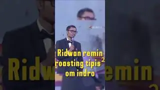 OM INDRO DI ROASTING RIDWAN REMIN 🤣😅‼️#standupcomedy #indrowarkop #ridwanremin