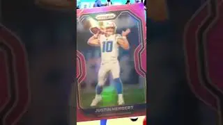 Justin Herbert Pink Prizm!