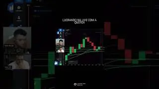 Lucrando na live com a Quotex