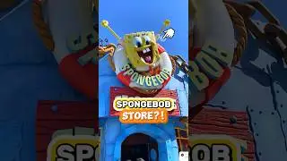 Would YOU Visit a SpongeBob Store?! 👀🧽 (Universal Studios Shopping)
