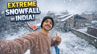 Finally Tral main Snow ❄️ fall Ho Gaya 🔥