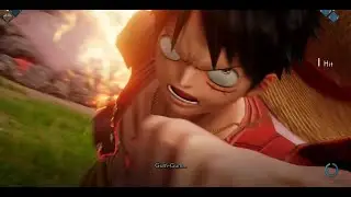 Luffy and his friends battle against his evil enemies
