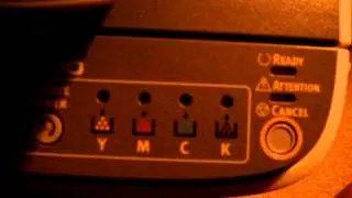 Okidata C110 Laser printer (rotate toners does not work)