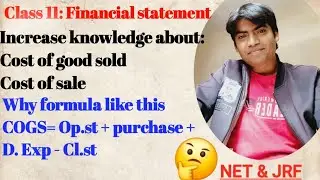 COGS and COS | Financial statement | Class 11 accounts