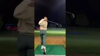 Amazing Golf Swing you need to see | Golf Girl awesome swing | Golf shorts | Anna Halliday