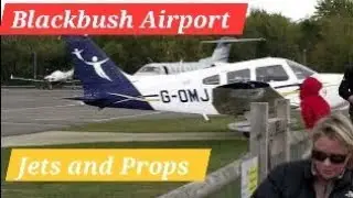 🔥 INSANE JET ENGINE SOUNDS & NON-STOP PROPELLER ACTION at Blackbushe Airport (EGLK)! 🔥