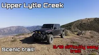 Exploring Upper Lytle creek! Easy scenic off-roading trail