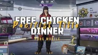 FREE CHICKEN DINNER | PACIFIST TITLE | NEWBIE 4TH TRY #pubg #pubgmobile #bgmi