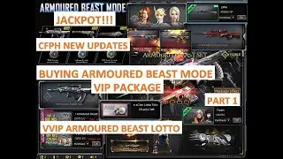 Buying ARMOURED BEAST VIP PACKAGE, DPM & Spinning VVIP Lotto in CrossFire Philippines September 2020