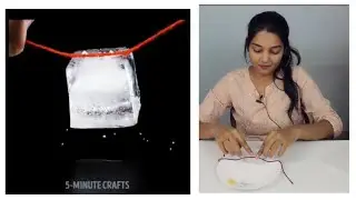 Ice And Salt Experiment | Rainbow Fun and Foods