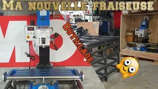 Zinzin préparation Vlog présentation de ma nouvelle fraiseuse weiss vm32L