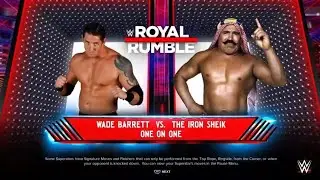 Wade Barrett vs Iron Sheik