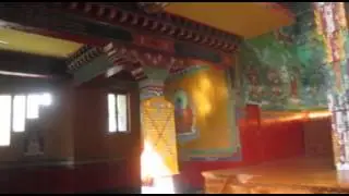[Rethink 1 minute holiday]Temple at Norbulingka Institute of Tibetan Culture, Dharamsala