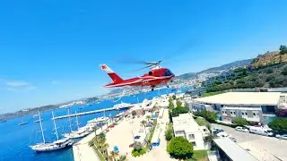 🚁 Helicopter FPV Chase Bodrum Turkey | Luxury Aerial Cinematics | &Ccedil;ağdaş Holding