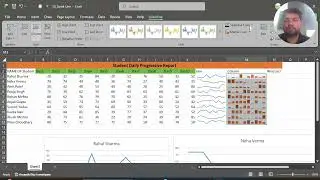 Excel Tutorial | How to create Small Chart or Spark line chart in excel