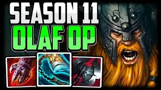 How to Play OLAF Top for Beginners | Best Build/Runes S11 | Olaf Guide Season 11 | League of Legends