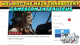 FFXIV: Interview Talking About WoL Not Being Main Character - JPGames Gamescom 2024