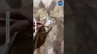 NATION&rsquo;S BURDEN PAINTED IN SOIL AND TRUTH 🖌️  WATCH: Boholano artist Ryard Josh Adorabl creates a&hellip;