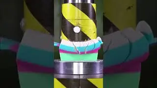 Hydraulic Press vs Objects | Insane Crushing Power #press #shorts #asmr