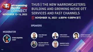 The New Narrowcasters Building and Growing Niche OTT Services and FAST Channels