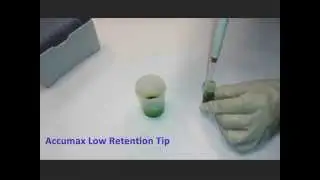 Pipette Tips Low Retention Test